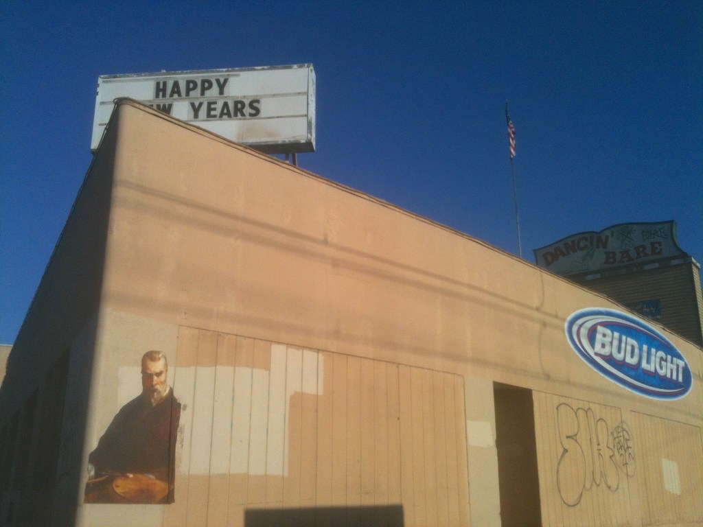 Elegant graffiti est shot