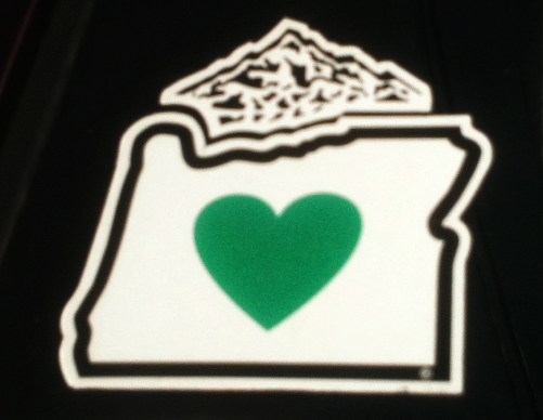 Mt Hood Heart of Oregon