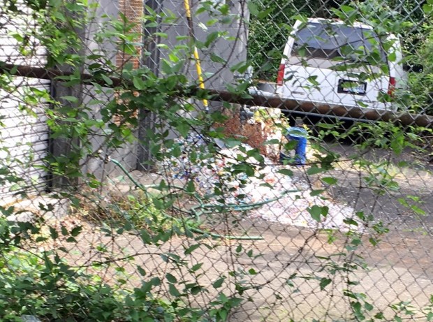 That's a pile of glass shards.