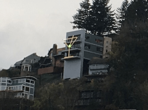 Afternoon martini at an angle.