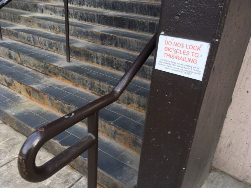 do-not-lock-sign-bike-rack